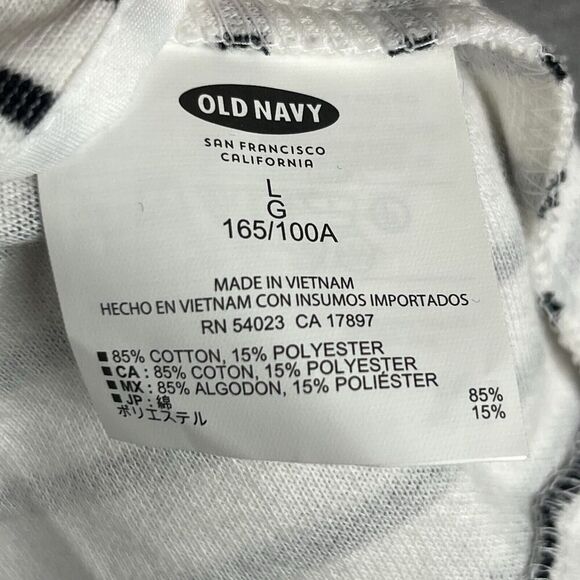 Old Navy Double Knit Blazer Black Stripe Size Large NWT Small Defects - Picture 6 of 13